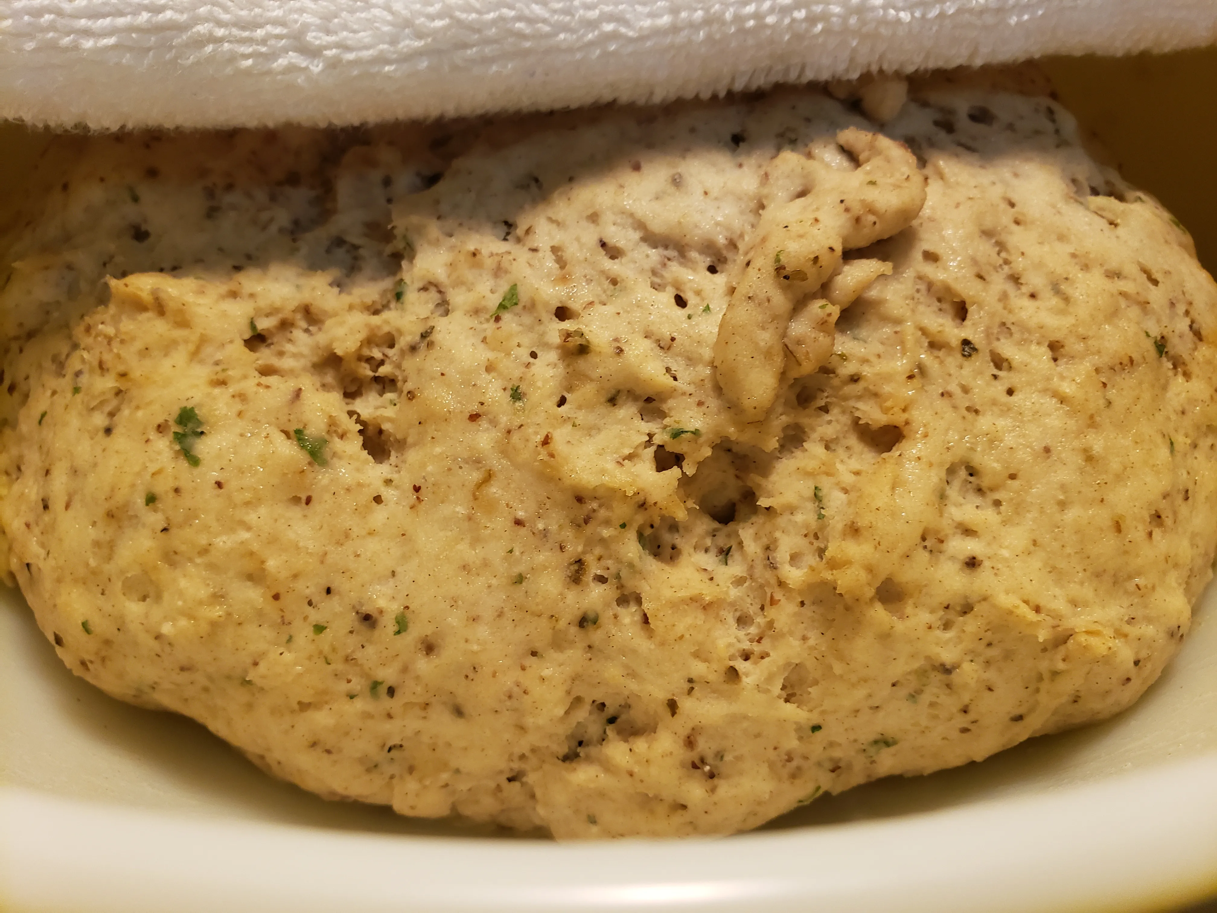 Final dough ball consistency